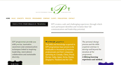 Desktop Screenshot of executiveperformancetraining.nl